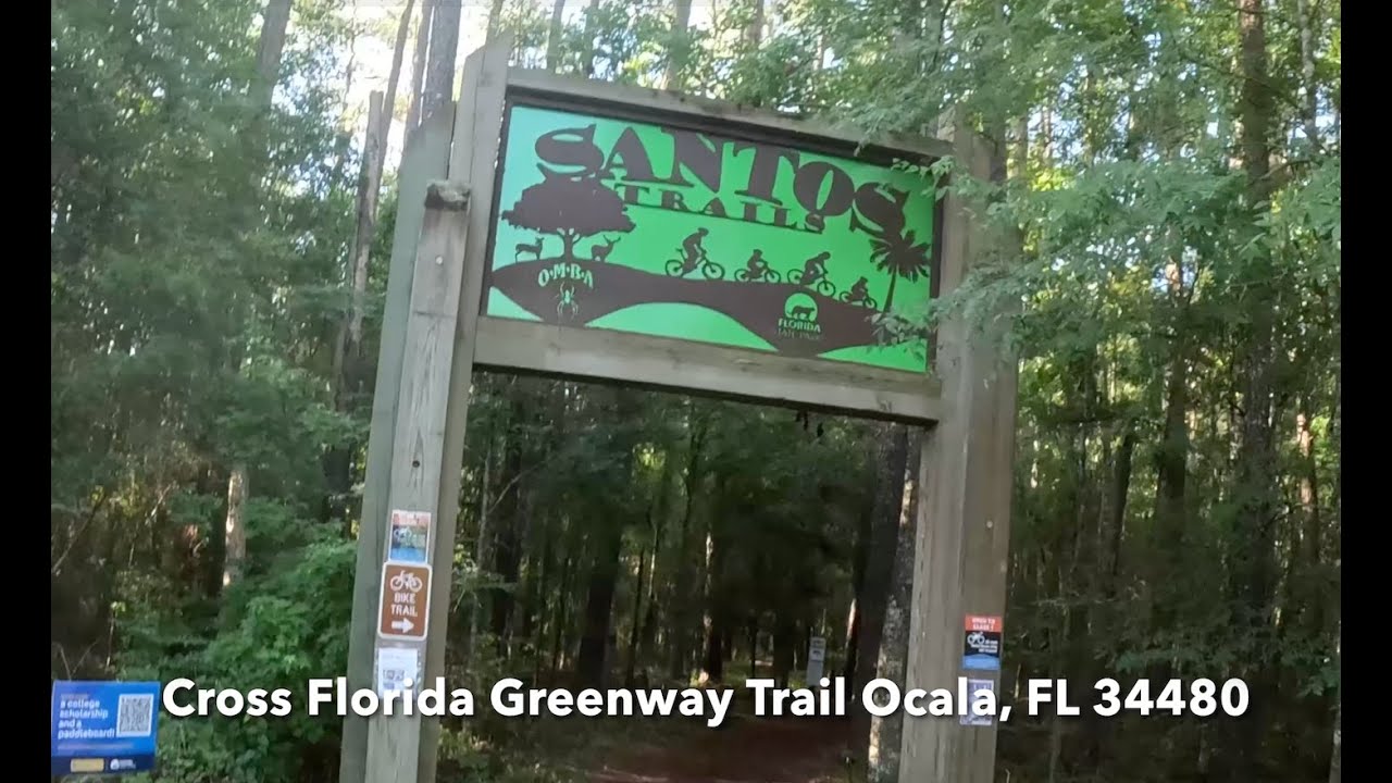 Santos Mountain Biking Trails Ocala, Florida