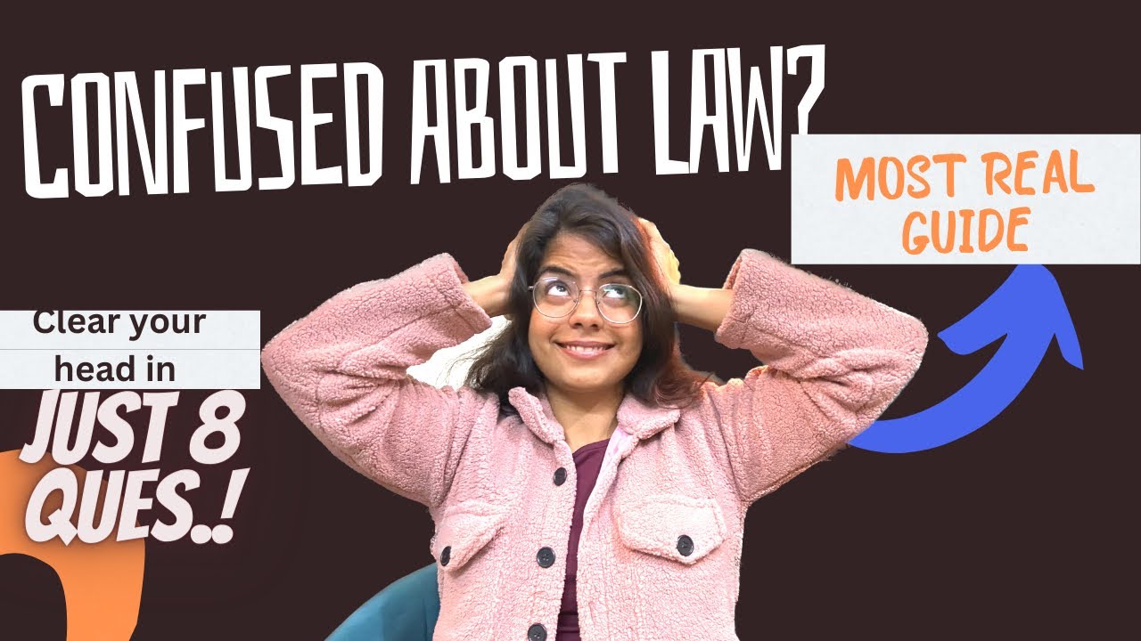 TOP 8 question to ask yourself before joining LAW! #clat