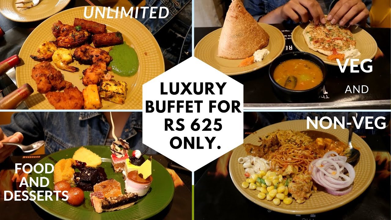 Serving Unlimited 100+ items to eat | Best Buffet in Delhi