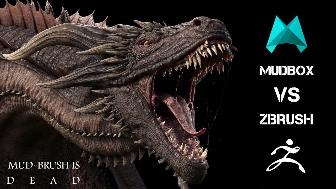 ZBrush против Mudbox: КОНЕЦ ЭПОХИ. Не продлевайте лицензию на скульпт.