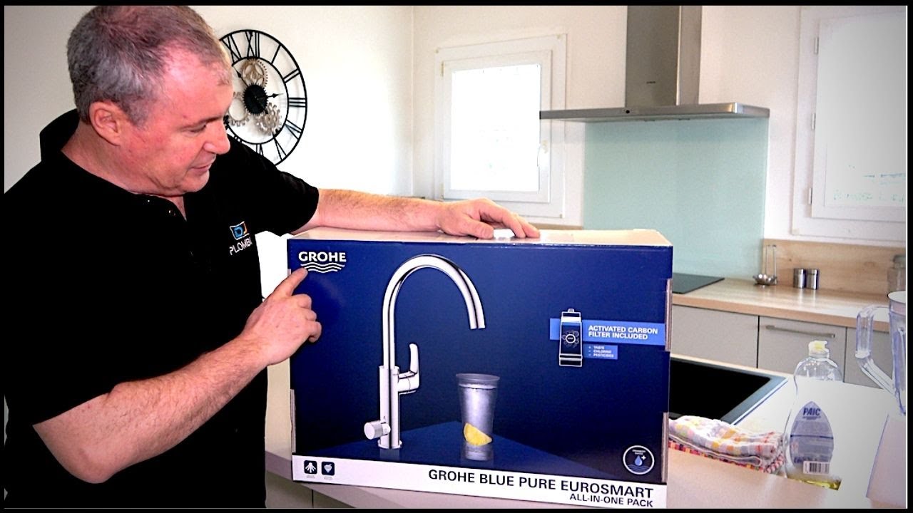 Pose Mitigeur Filtrant - le GROHE Blue Pure