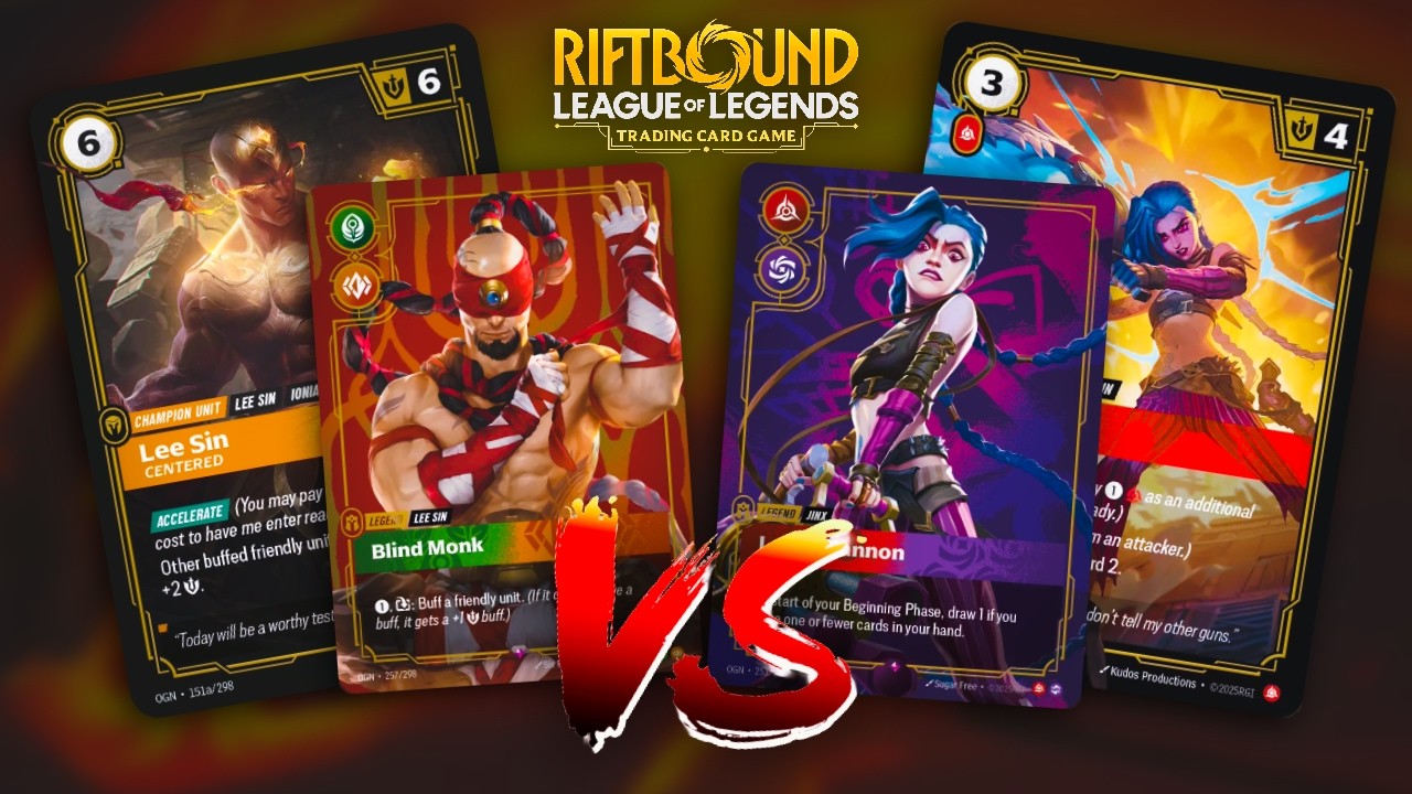 Lee Sin AURORA VS Jinx | Batallas por el Nexo - Partida Riftbound