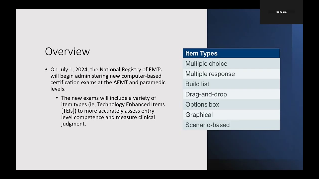 Taming The Dragon...Strategies to Pass the NREMT Exam