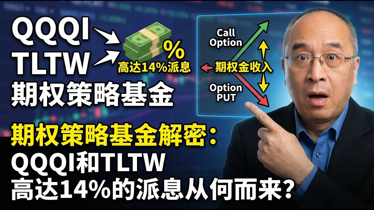 期权策略基金解密:QQQI和TLTW高达14%的派息从而而来?
