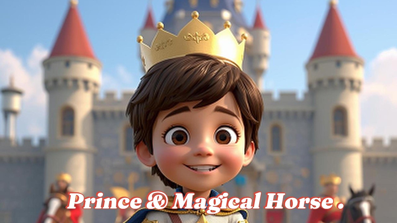 Little Prince Leo and His Magical Horse | Kids Animated Story