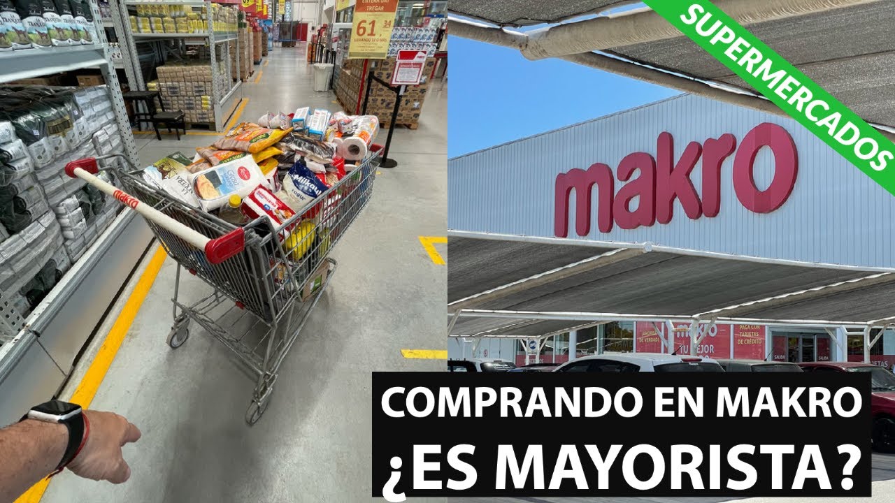 Supermercado Makro ¿Es mayorista?