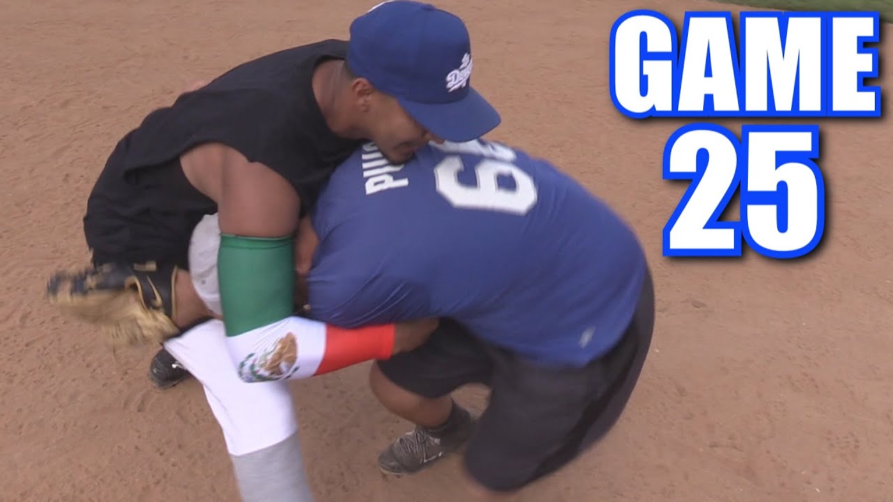 FIGHT DURING HOME RUN TROT! | On-Season Softball Series | Game 25