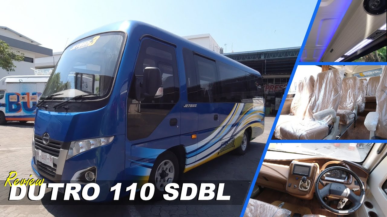 HINO DUTRO 110 SDBL JETBUS 3 JUMBO REVIEW | Bungkus Ga Nih..??