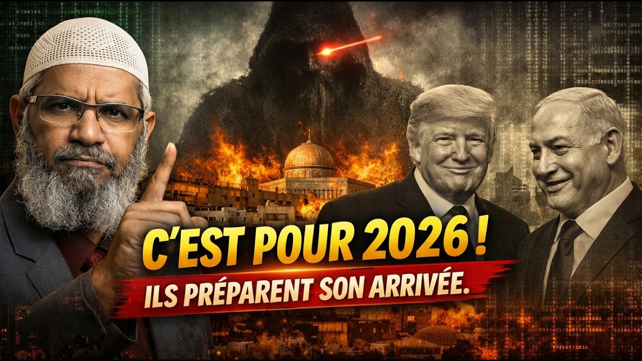 LA PROPHÉTIE QUE PERSONNE NE VOUS DIT : Dr Zakir Naik sur 2026, Israël et le Dajjal
