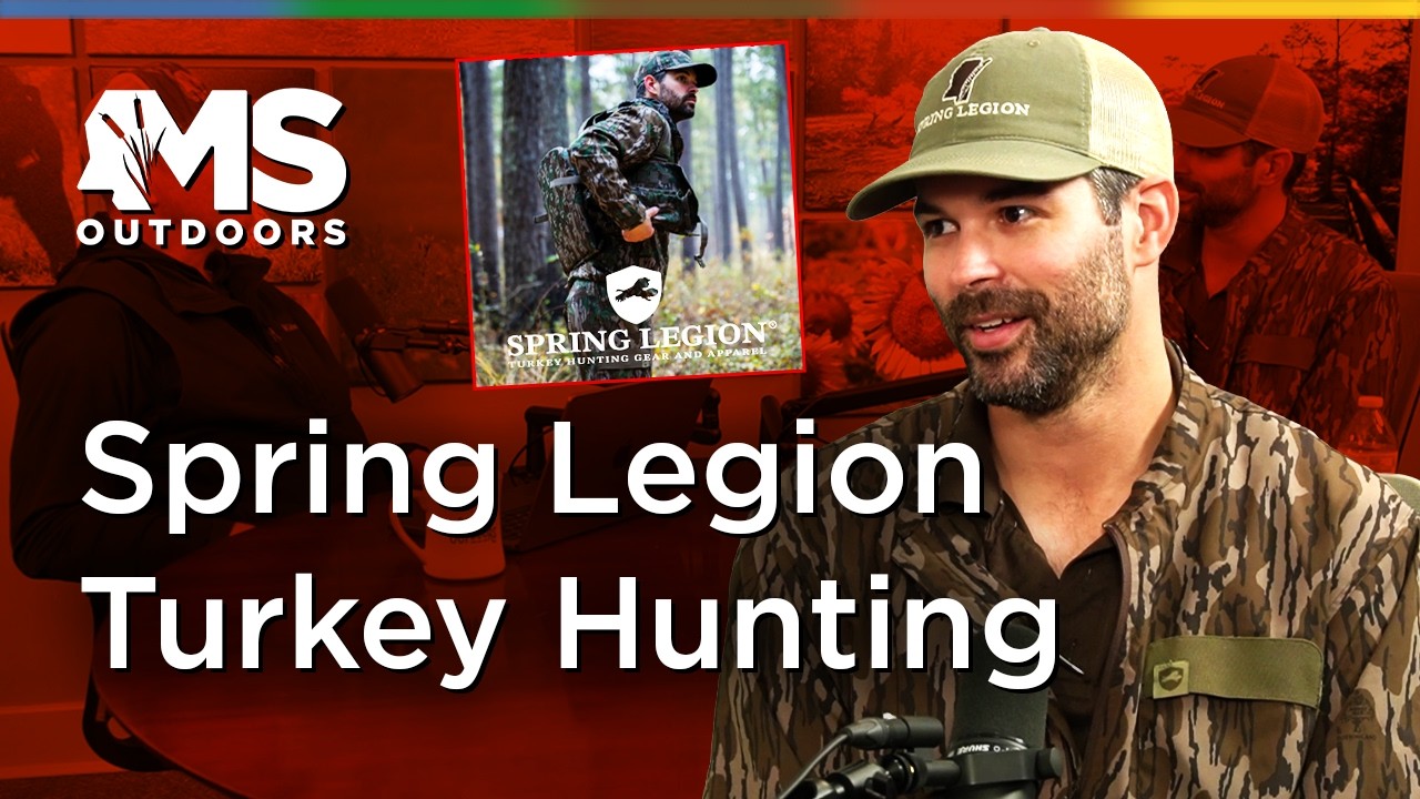 Spring Legion Turkey Hunting with Hunter Farrior | MS Outdoors Podcast