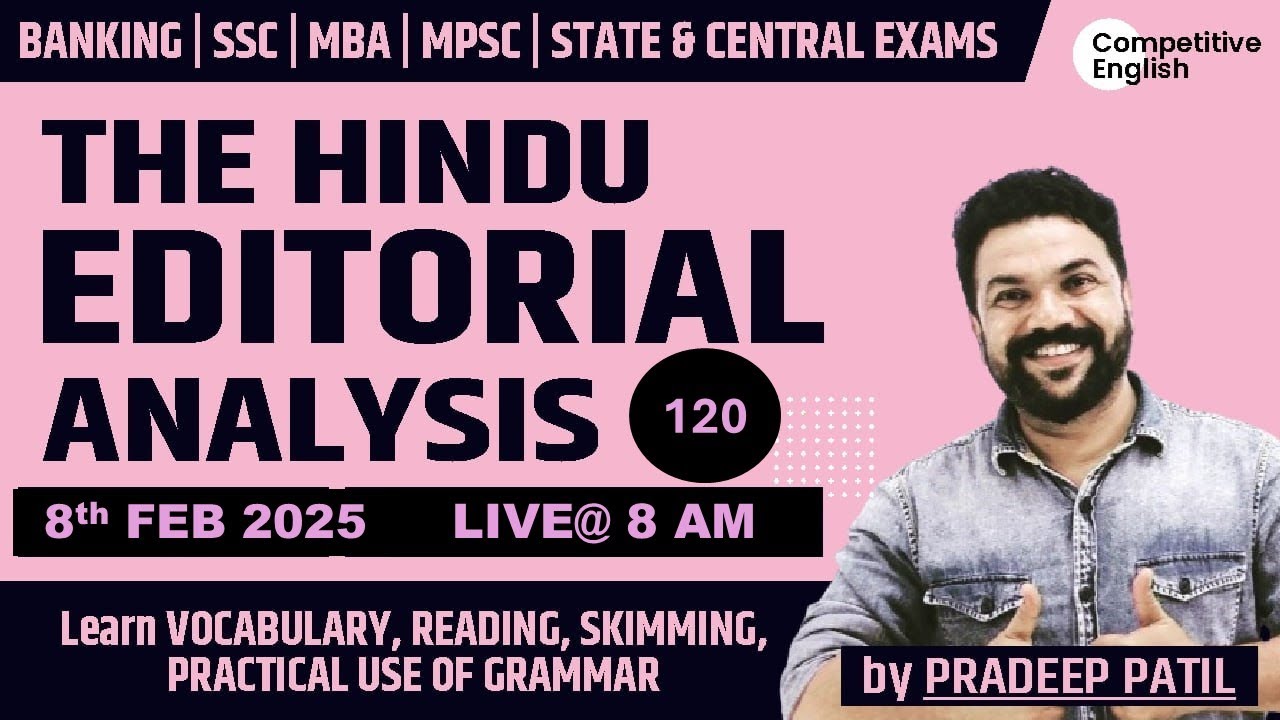 Learn VOCAB, READING, SKIMMING, ERRORS, GRAMMAR USE, 8 February , 2025  - PRADEEP PATIL