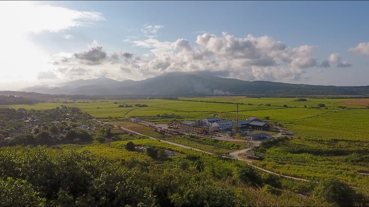 Golden Grove Sugar Factory and Surrounding Area in Saint Thomas Jamaica Aerial Video Litchi Mission