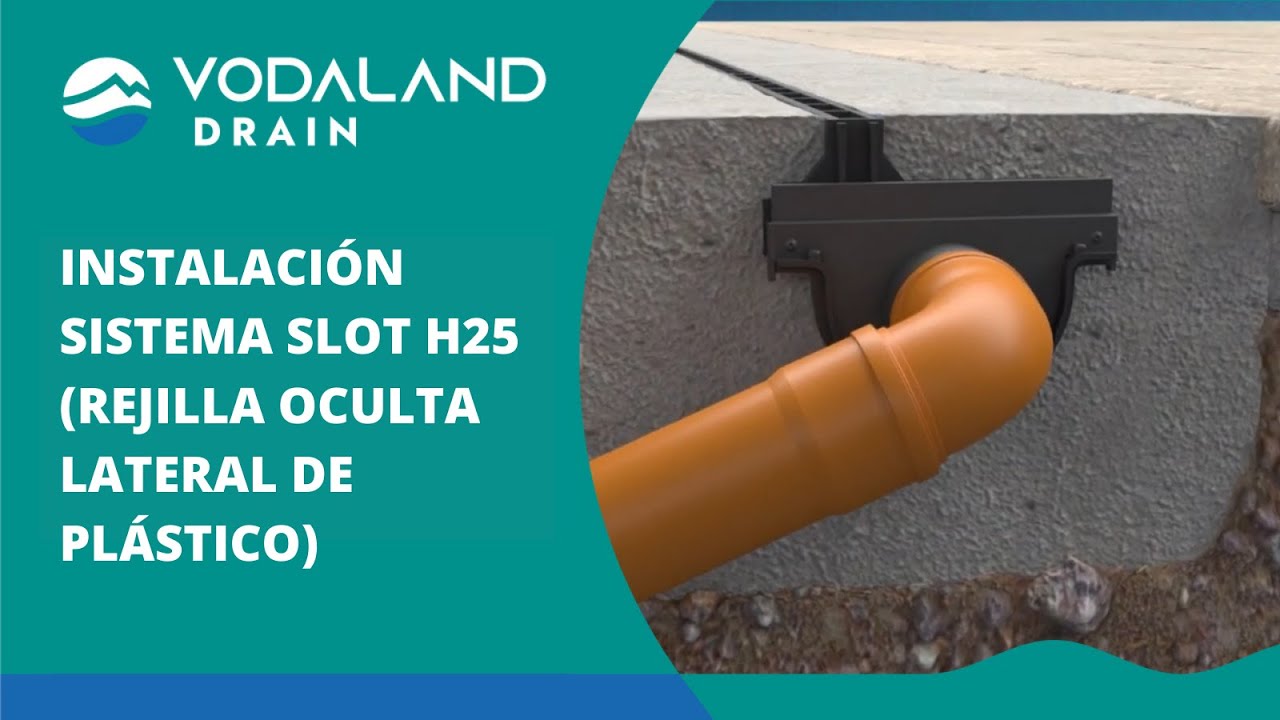 Guía de instalación sistema SLOT H25 (Rejilla oculta lateral de plástico)