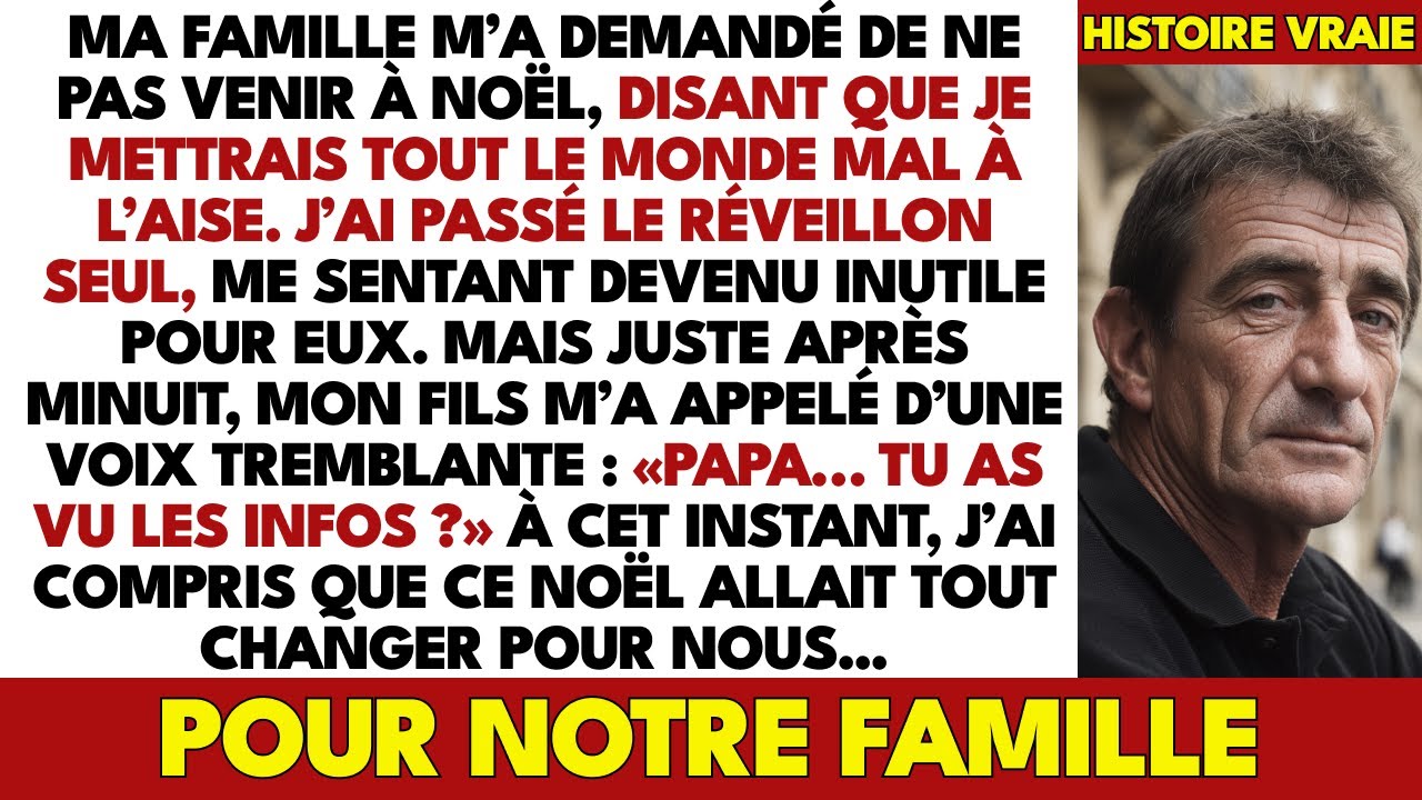 On m’a dit de ne pas venir à Noël — le lendemain, mon fils a appris que j’étais millionnaire