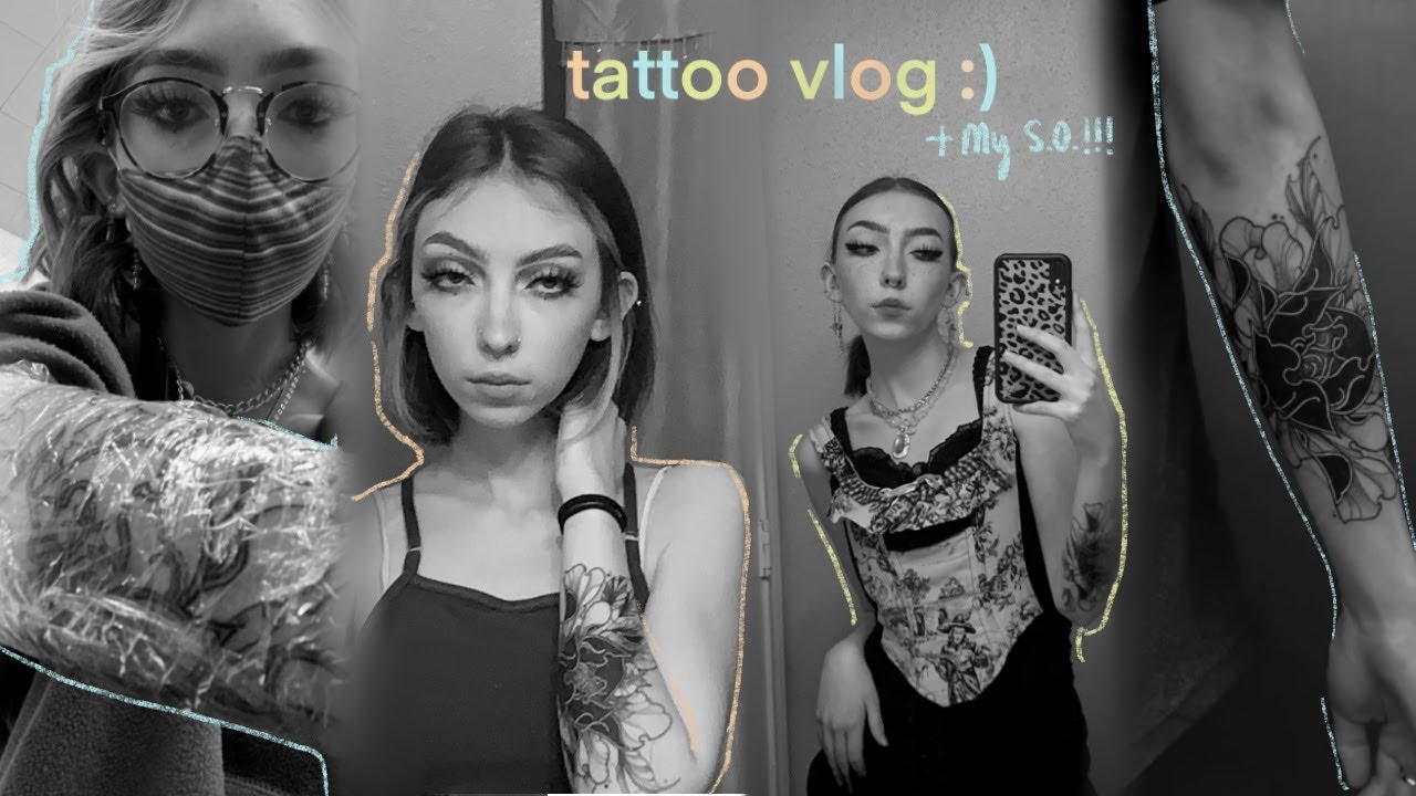 getting my half sleeve (surprise)