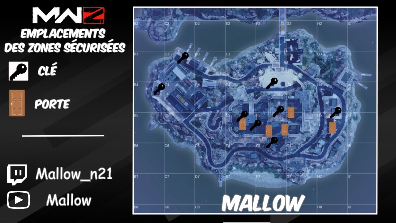 [Tuto] TOUTES Les Zones Sécurisées de MwZ ! (Valise d'arme)