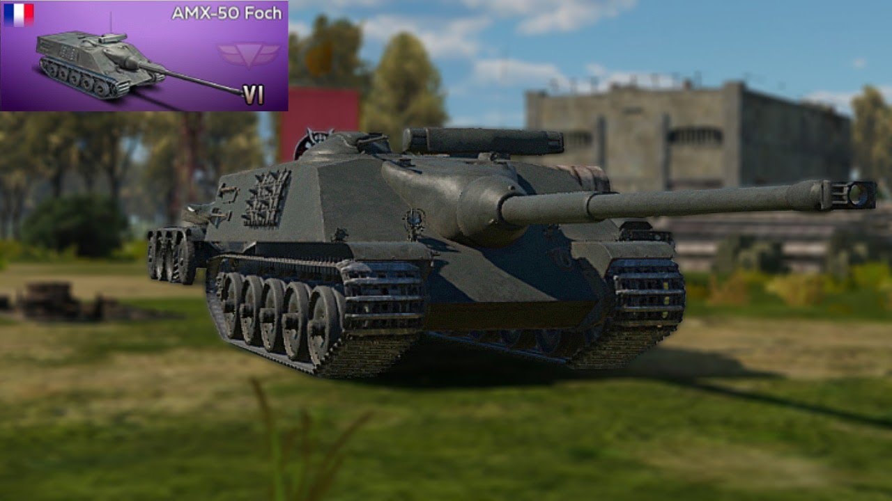 War Thunder Mobile - AMX-50 Foch Tank Destroyer