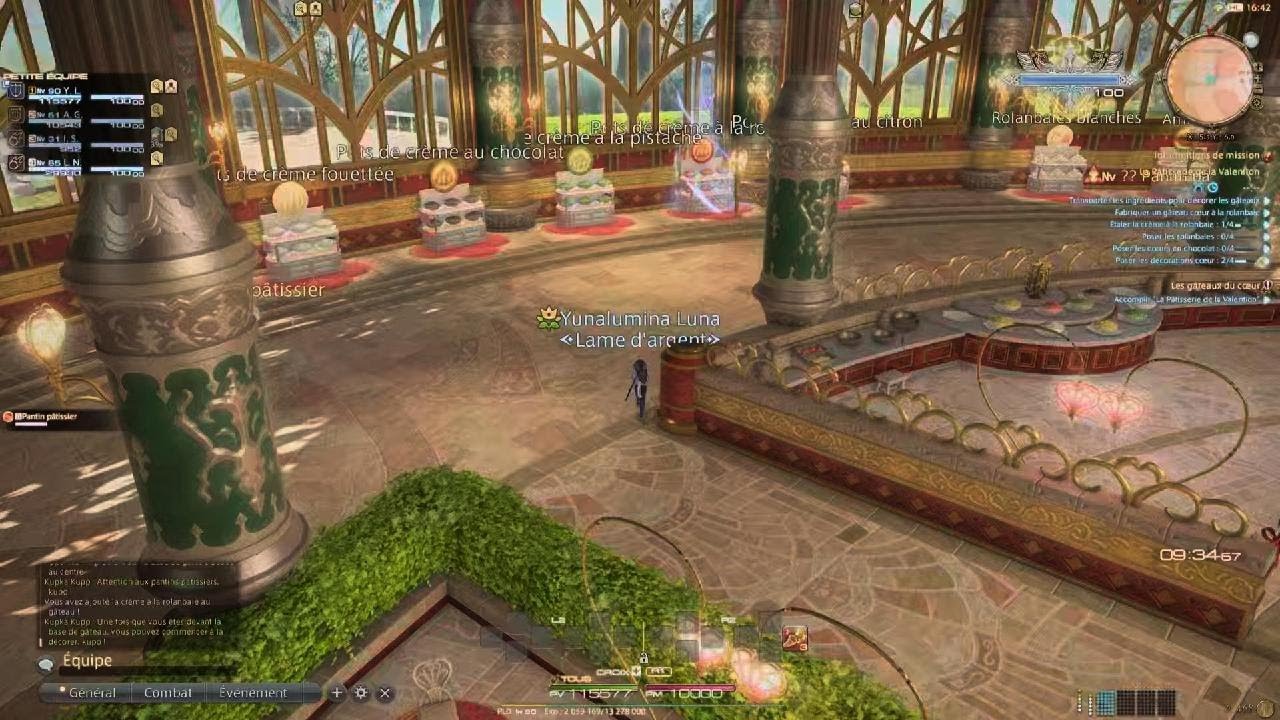 FINAL FANTASY XIV Évènement La Pâtisserie de la Valention