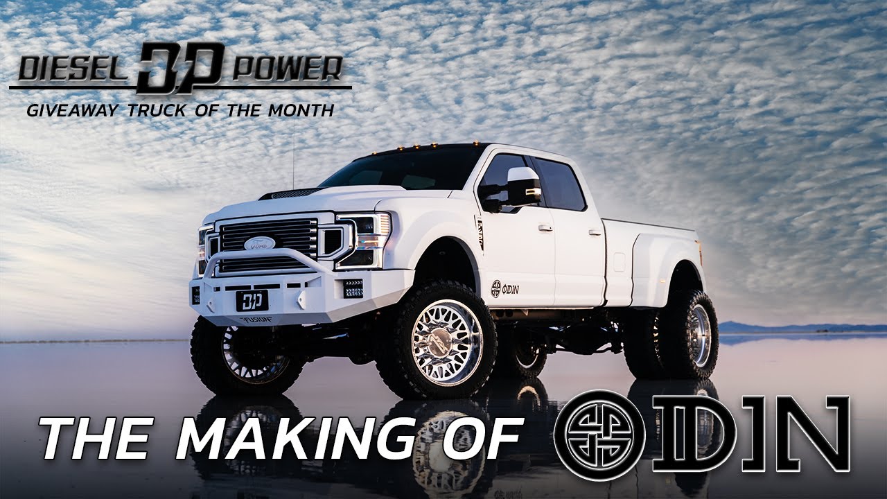 THE CLEANEST 2020 F-450 IN THE WORLD!  FEAST YOUR EYES ON ODIN | DIESEL POWER GEAR | Ultimate Daily