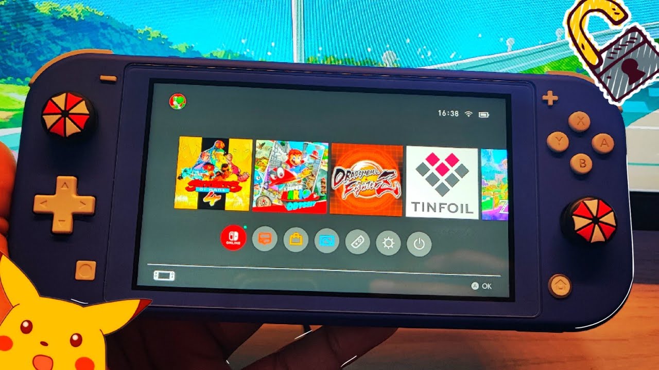COMPREI um Switch Lite DESBLOQUEADO Unboxing, Acessórios e Jogos. #nintendoswitch #nintendo