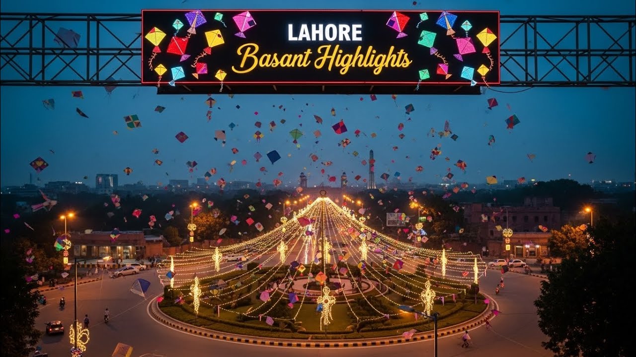 BASSANT 2026 LAHORE LIBERTY ROUNDABOUT Highlights 