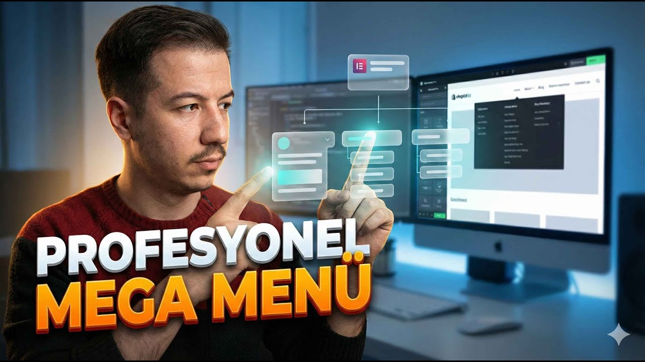 Elementor Pro ile Mega Menü Nasıl Yapılır? Elementor Pro ile Responsive Header ve Mega Menü 2026