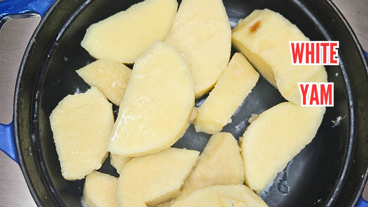 HOW TO MAKE NIGERIAN YAM | WHITE YAM | SWEET YAMS RECIPE