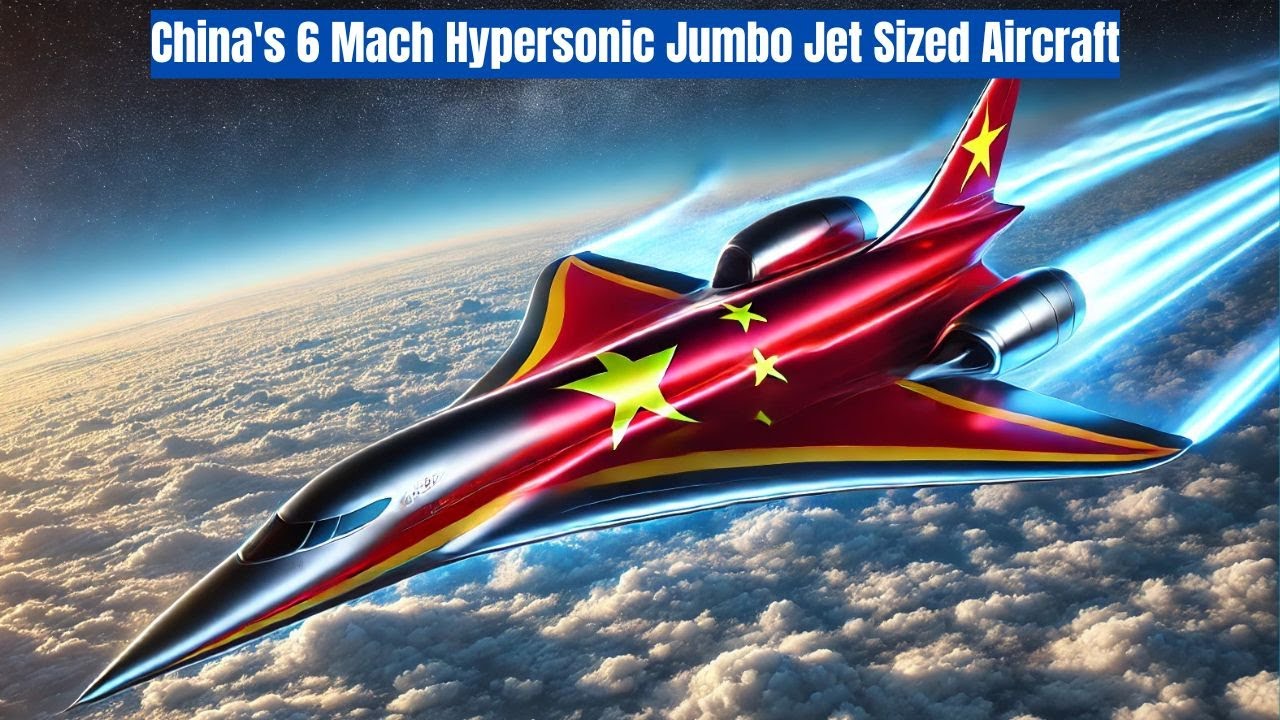 China's Massive Hypersonic Jet Surpassed Mach 6 in Secret Tests