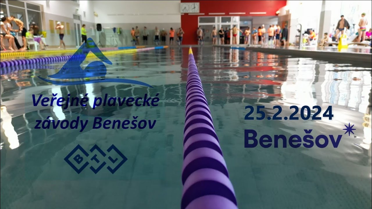 BTL Veřejné plavecké závody Benešov 25.2.2024