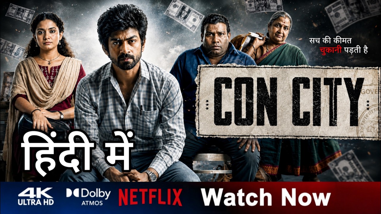 Con City Hindi Dubbed Now Streaming on Netflix | Trailer Explained In Hindi