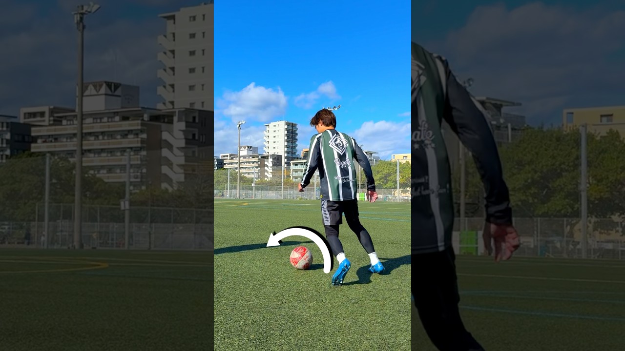 LEARN NEW SKILL⚽️#shorts #football #soccer #footballskills #soccerskills