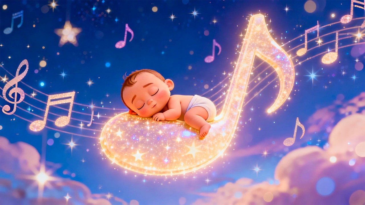Baby Sleep Music 🎵 Magical Melody Lullabies | Sleep Instantly in 3 Minutes with Mozart & Brahms