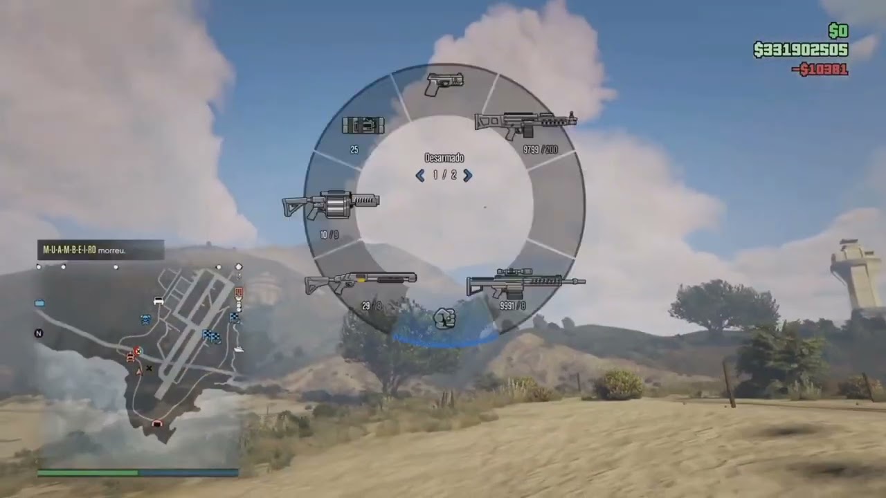 R.I.P ( M-U-A-M-B-E-I-R0 ) ATUAL F4NTASM4-KILL (GRIF) @F4NT4SM4-KILL #gta #ps5 #shorts #viralvideo 