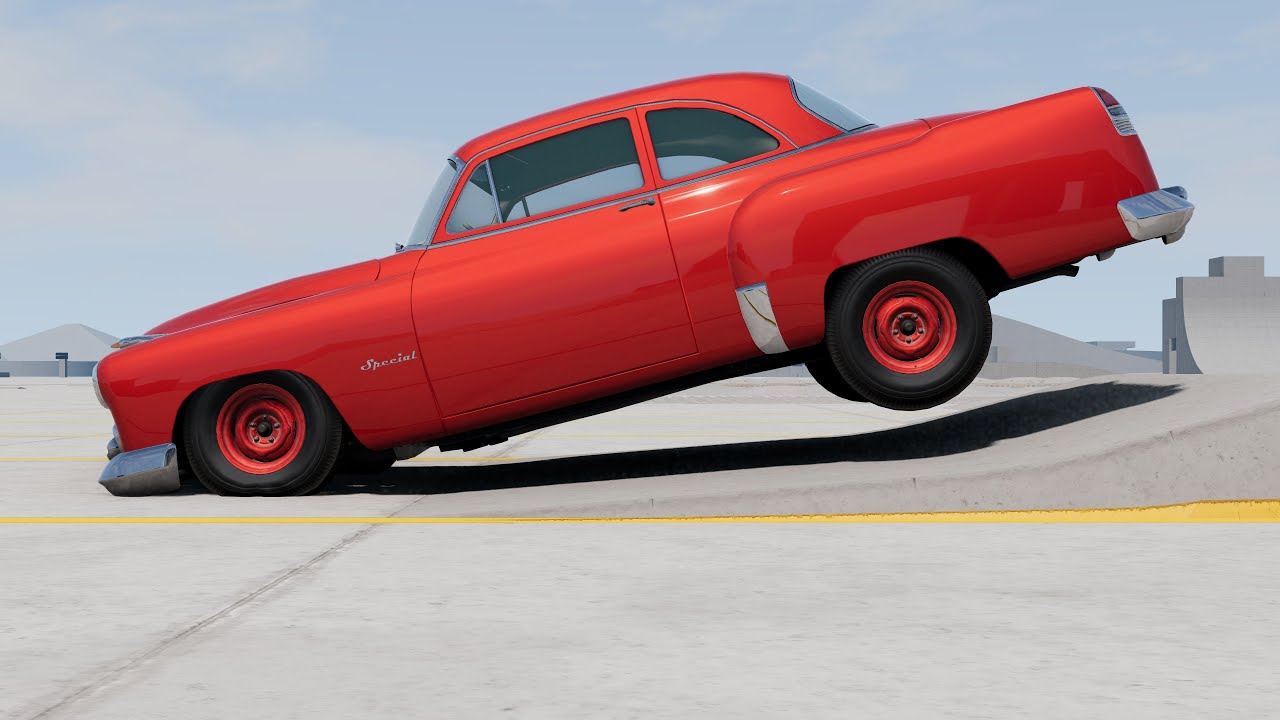 BeamNG Drive Update V0.36 - Burnside Special 2 Door Utility Sedan Suspension Testing