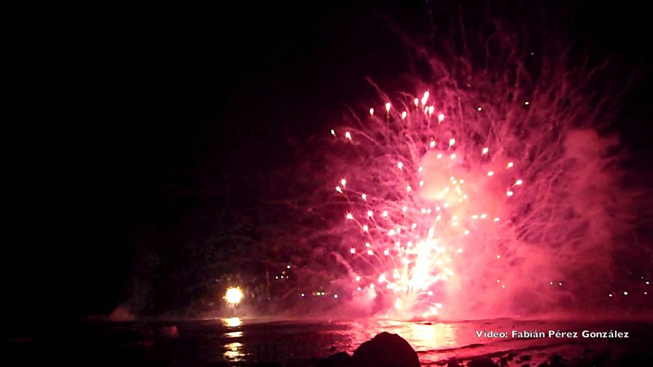 Fuegos Acuáticos y Aéreos, Fiestas en Honor a Santa Lucía 2013, El Puertillo
