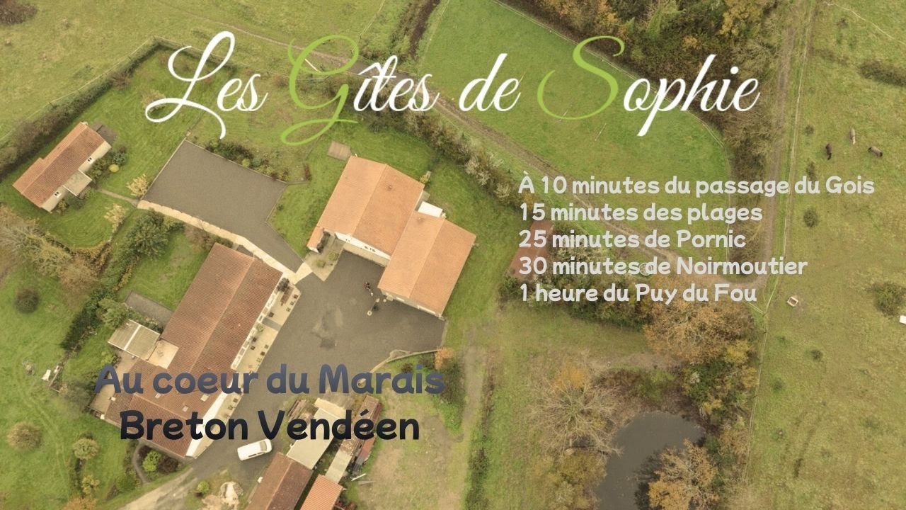 Les Gîtes de Sophie à St Gervais au cœur du Marais Breton Vendéen
