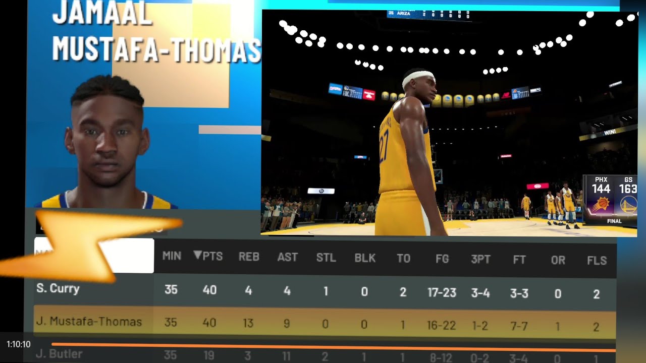 NBA 2K21 Golden State V Suns