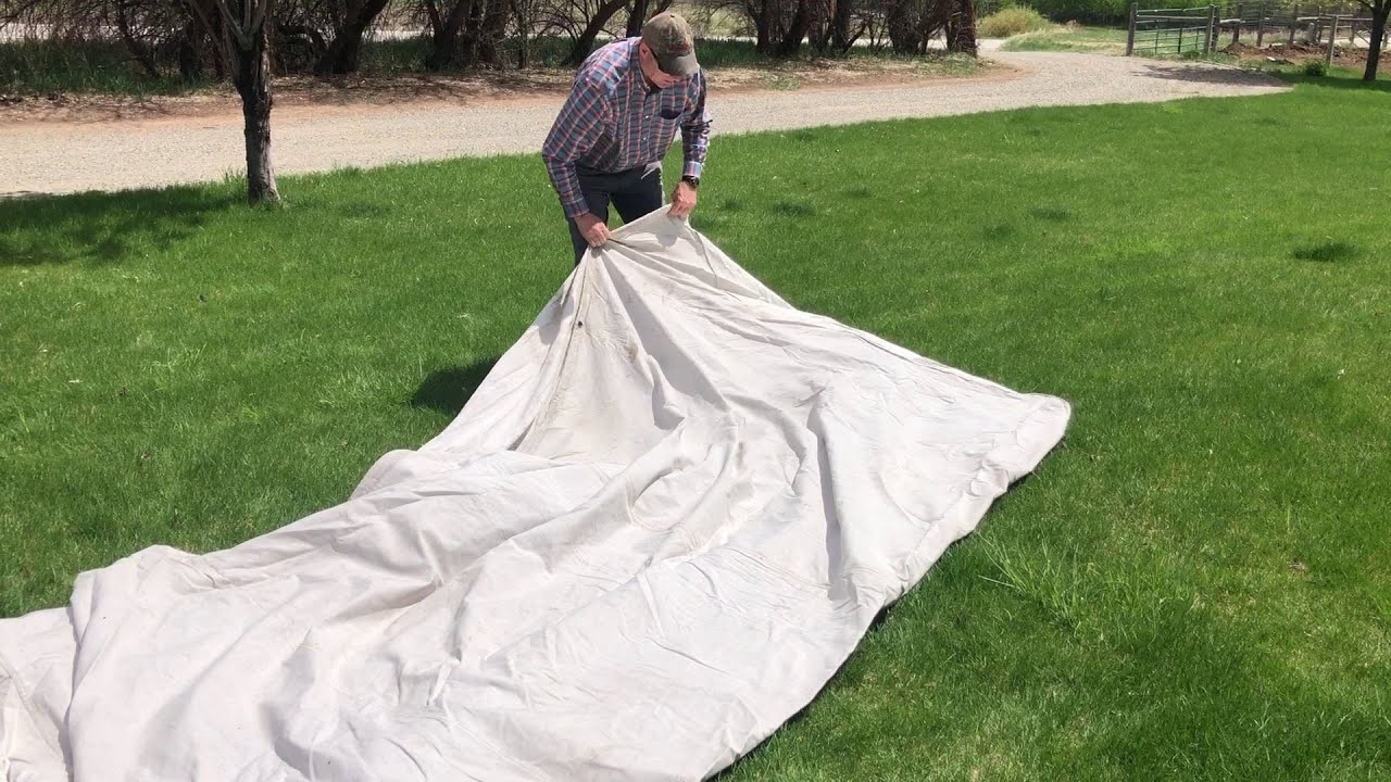 How to patch and repair a wall tent