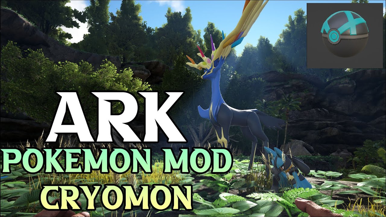 ARK Pokemon Mod [ Cryomon ] | ARK Survival Evolved Mod Vorstellung