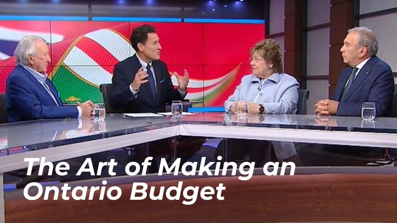 The Art of Making an Ontario Budget | The Agenda