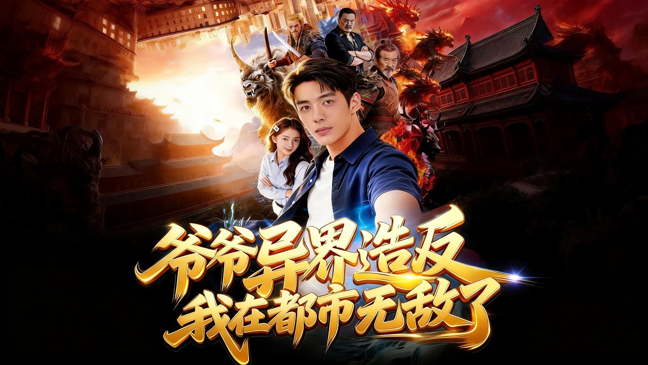 【Full Version】《爷爷异界造反我在都市无敌了》穿越异界惨遭围剿，竟靠一面镜子联系上亲孙子，从此他白天在都市当废柴大学生，晚上给爷爷传送物资！#shorts video#AI短劇#梦境放映室