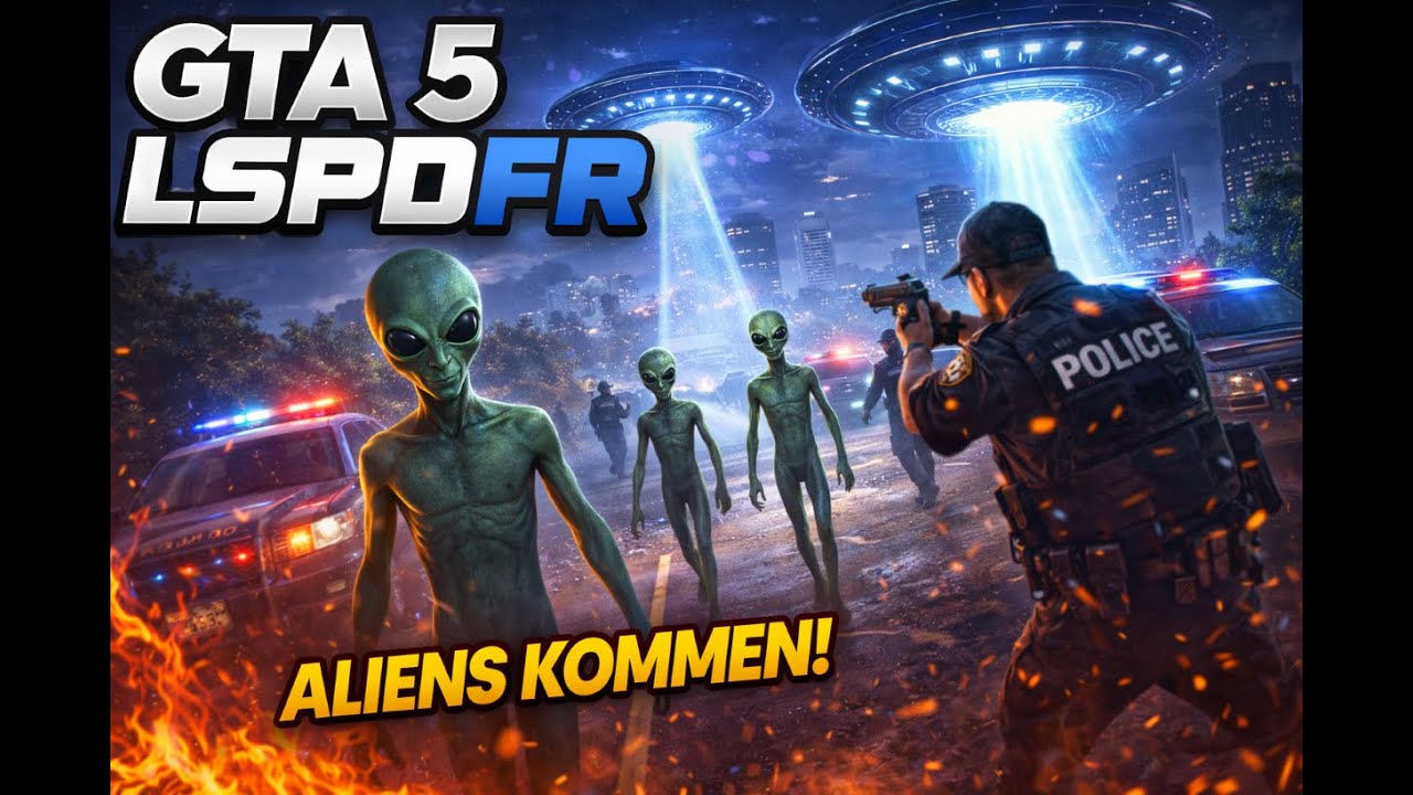 Die aliens kommen GTA5 LSPDFR