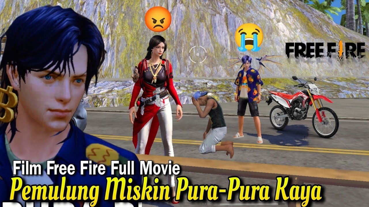 DRAMA  FF FULL MOVIE | PEMULUNG MISKIN YANG PURA PURA KAYA AGAR BISA MANFAATIN CEWEK CEWEK