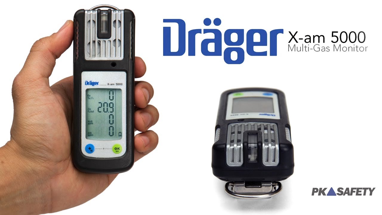 4-Gas Detector: Draeger X-am 5000