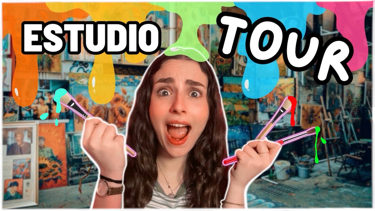 Así es mi TALLER de ARTE 🎨 | TIENDA en casa
