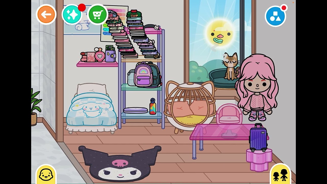  Sara voiceover commentary on Toca World E1 #توكا_بوكا #tocaboca 