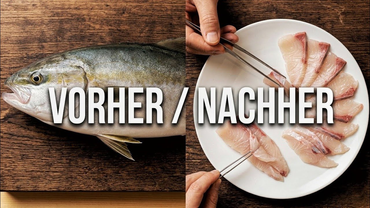 Fisch richtig filetieren | Kanpachi Sashimi – Japanische Messertechnik