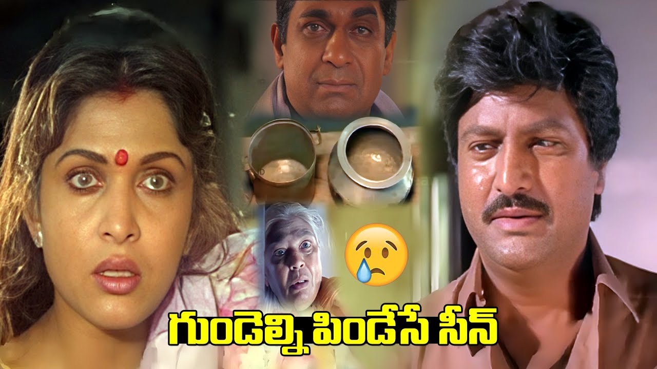 గుండె పగిలి సీన్ భయ్యా | Ramyakrishna & Mohan Babu Emotional Scene | iDream
