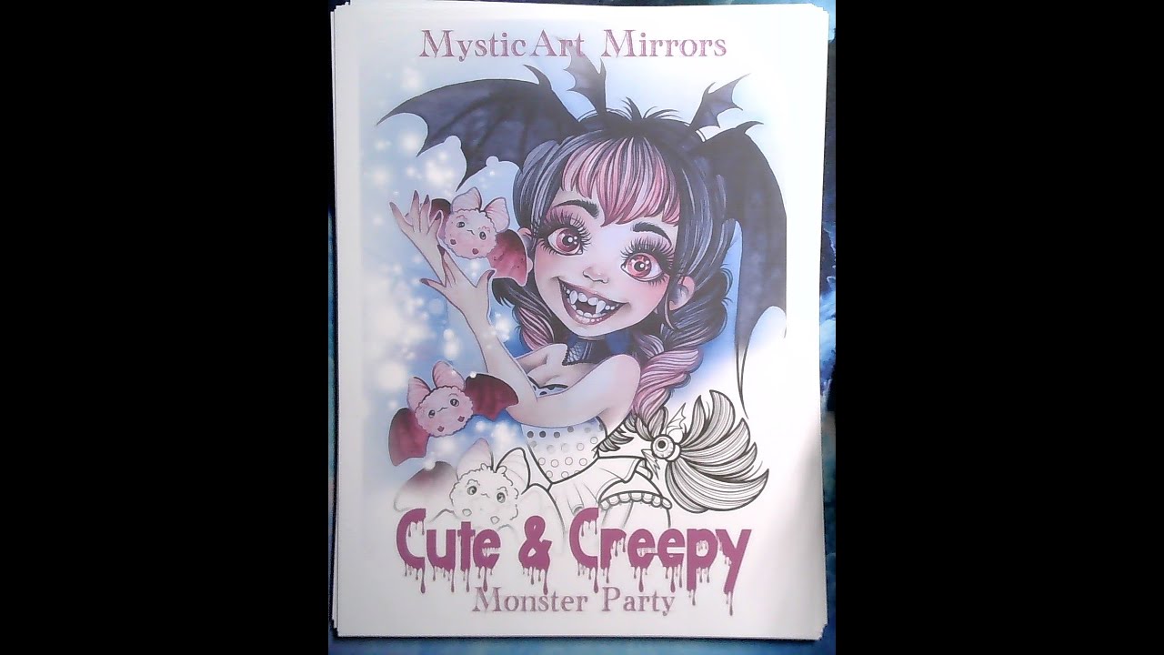 Présentation de Cute & Creepy Monster Party  par Mystic Art Mirrors