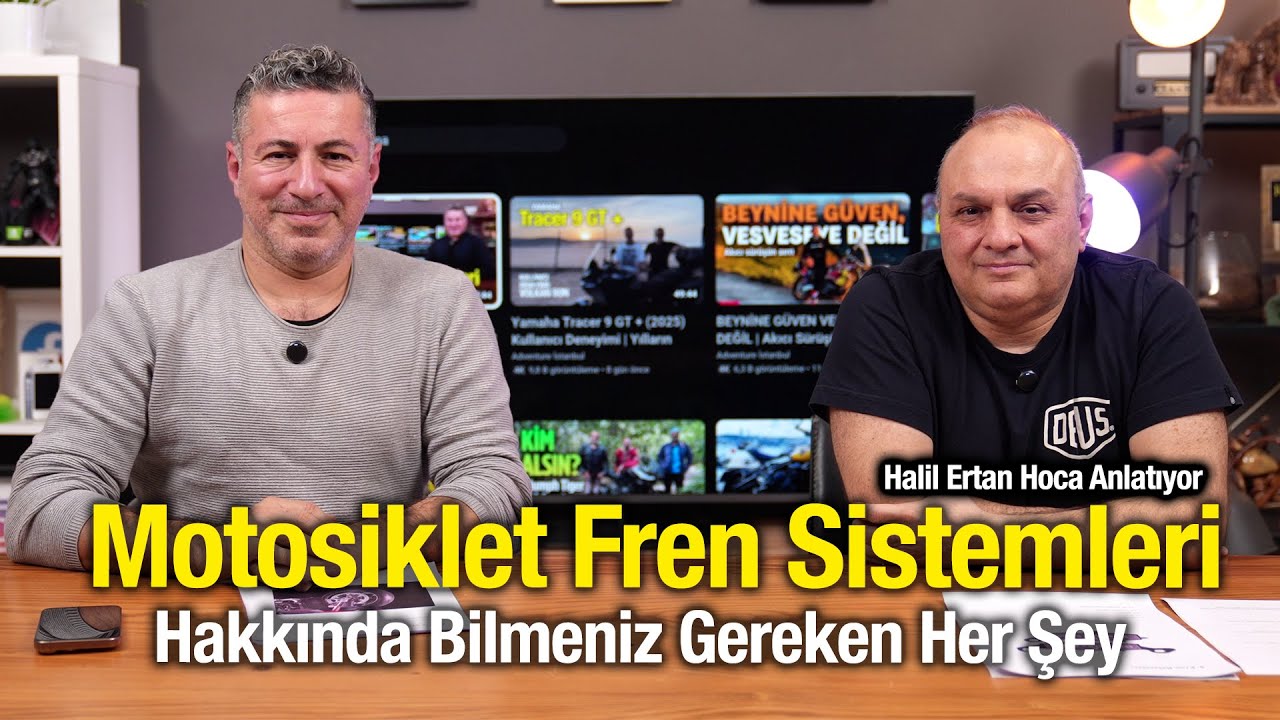 Motosiklet Fren Sistemleri Hakkında Bilmeniz Gereken Her Şey | Halil Ertan Hoca Anlattı